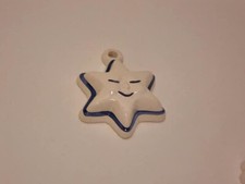 formella thun ceramica stella bianco azzurro