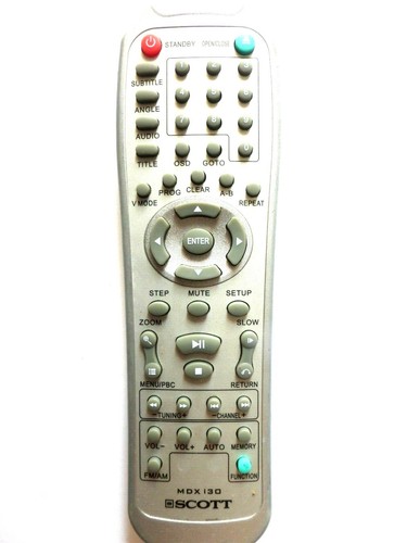 Telecomando lettore dvd scott - telecomando,