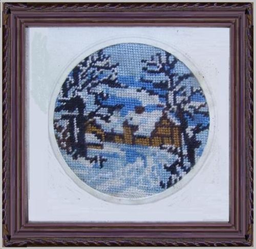 Quadro punto croce - anni, 60