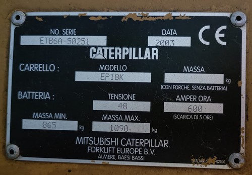 Carrello elevatore muletto - elevatore,