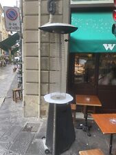 SIABS Stufa a Gas GPL Metano Bombola Fungo Riscaldante 10 kW Nero Kaliente M