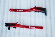 Leve Racing Freno Frizione Yamaha R1 1998 1999 2000 2001 Rosso Logo Full