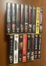 Lotto 17 Vhs Videocassette Warner Editoriali Collezione Ottime Condizioni
