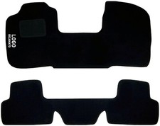 SET TAPPETINI AUTO COMPATIBILI CON MULTIPLA TESSUTO MOQUETTE NERA
