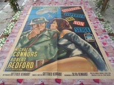 manifesto SITUAZIONE DISPERATA MA NON SERIA (1965) A.GUINNESS   tipo LOCANDINA