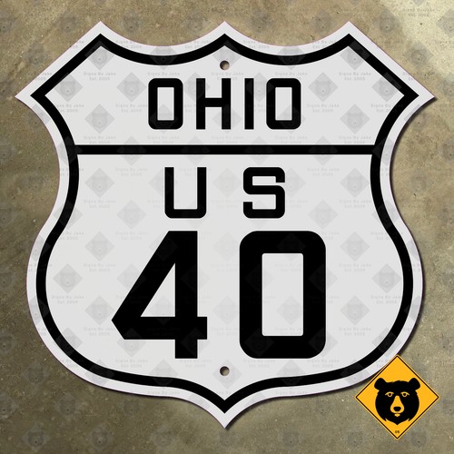 Ohio route segnaletica - us,