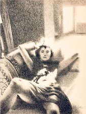 OMAR GALLIANI litografia