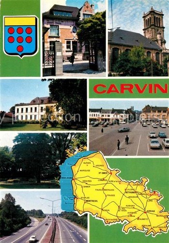 Carvin con mappa