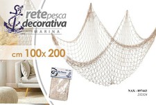 RETE DA PESCA DECORATIVA