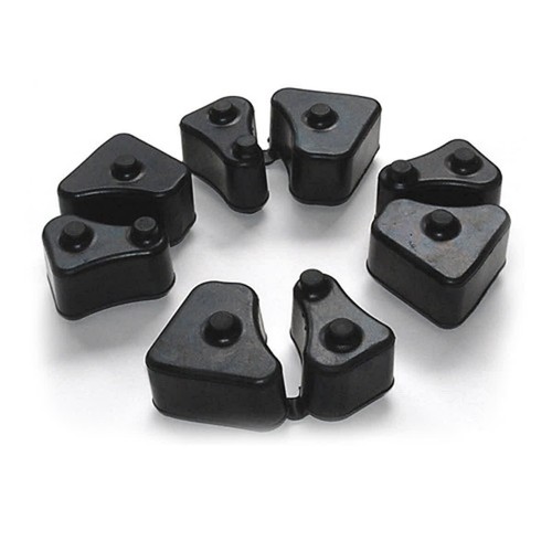 Parastrappi gomma set - in, 4