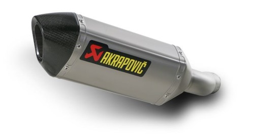 Akrapovic scarico titanio slip - scarico,