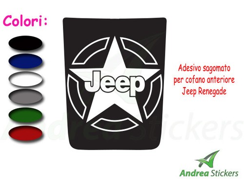 Adesivo per cofano - cofano, jeep
