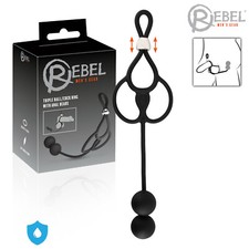 Rebel Triple Ball/Cock Ring