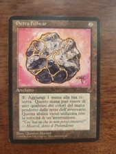 Carta Card MTG MAGIC PIETRA FELLWAR 1995 bordo nero