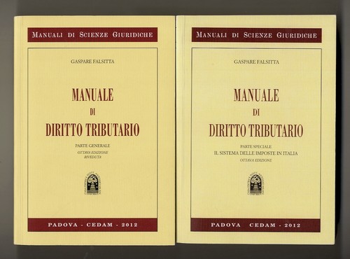 Manuale diritto tributario - manuale, di