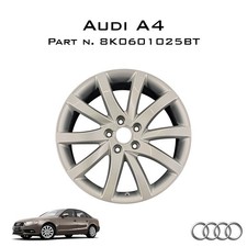 4 Cerchi Audi A4 – 8K0601025BT – 8Jx18 5x112 ET47