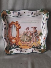 PIATTO CIOTOLA CERAMICA LIGURE CASA DELL'ARTE ALBISOLA  ANNI 30/40