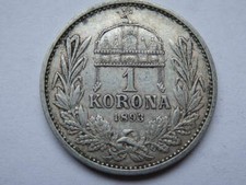 1 KORONA 1893 KB MONETA coin