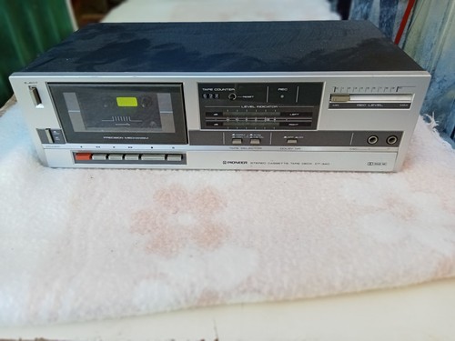 Pioneer cassette tape - tape, deck