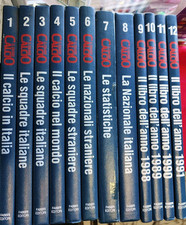 LIBRI Dodici Volumi Completi: IL GRANDE CALCIO Fabbri Editori  c11