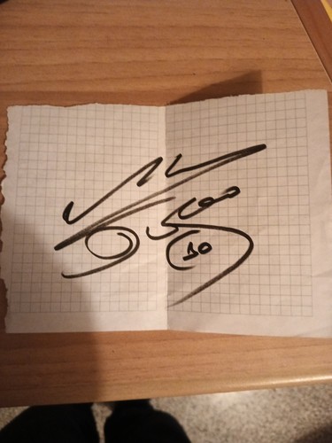 Autografo maradona - autografo,