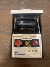  Nintendo Game And Watch Donkey Kong Jr Panorama Screen. Difetto Schermo 