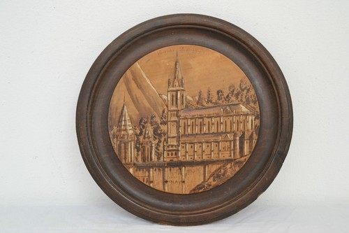 Vecchio quadro intagliato - vecchio,