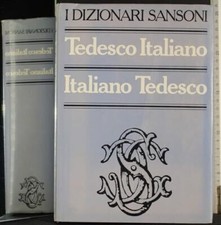 Dizionari sansoni tedesco - dizionari, sansoni.