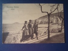 TOSCANA : MARCIANA MARINA (LI) ELBA ANNO 1917 AUTOGRAFO G. ACQUAVIVA  FUTURISTA