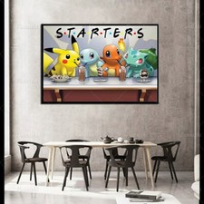 Poster pokemon en cotton