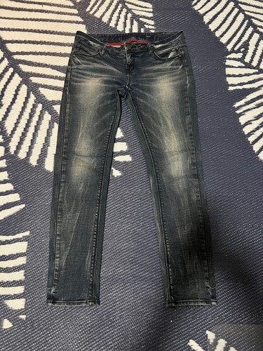 Pantalone jeans donna blu