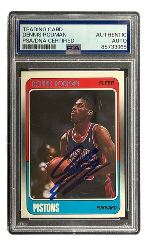 Carta dennis rodman firmata - rodman,