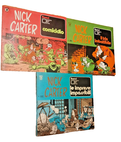 Bonvi nick carter - carter-comics, box