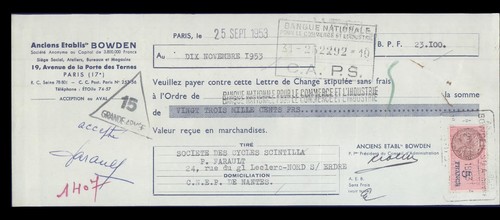 Etab bowden paris 17é cycles - etab,
