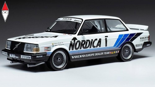 Ixo volvo 240 turbo team - 1/18,