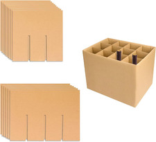 3 Set Di Divisori in Cartone