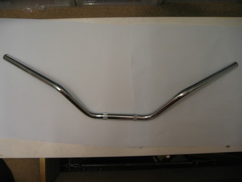 Manubrio moto cromato - manubrio,