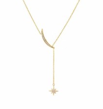 Collana Lariat Oro 14K 0,30