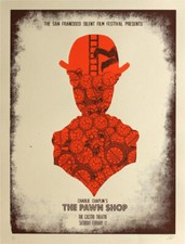 Charlie Chaplin Il banco dei pegni poster film David O'Daniel Silent Film Festival