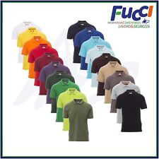 POLO UOMO DA LAVORO MANICA CORTA CON COLLETTO PAYPER VENICE 100% COTONE PIQUET