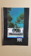 BMW Baur Top Cabriolet brochure inglese del 1981