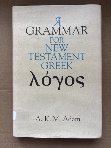Grammar for new - for, testament