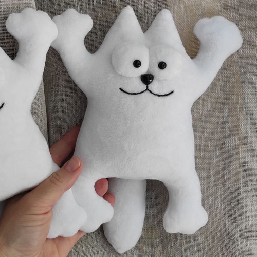Soft toys gatto simone - toys,