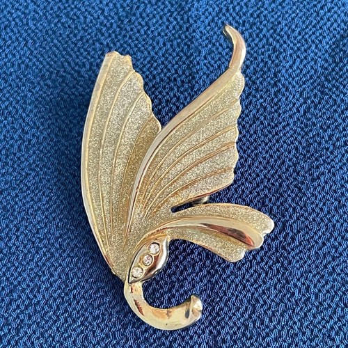 Spilla farfalla vintage - , oro