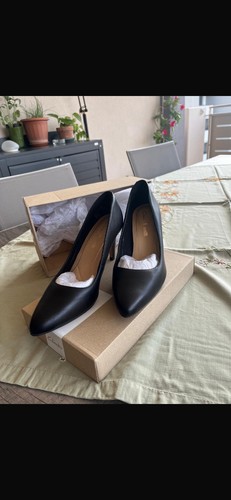 Décolleté clarks nere vera - décolleté,