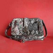 Borsa donna originale Gattinoni pitonata, mai utilizzata