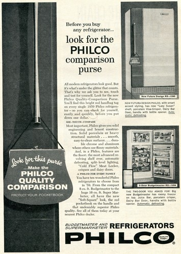 1959 stampa pubblicità philco - stampa,