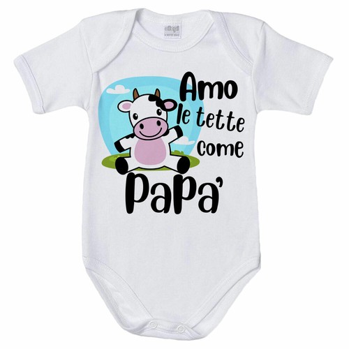 Body neonato amo tette - neonato,