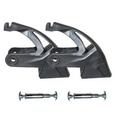 2Pcs Pattini A Rotelle Freno