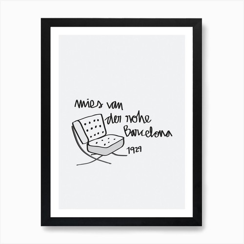 Quadro stampa artistica - , sedia